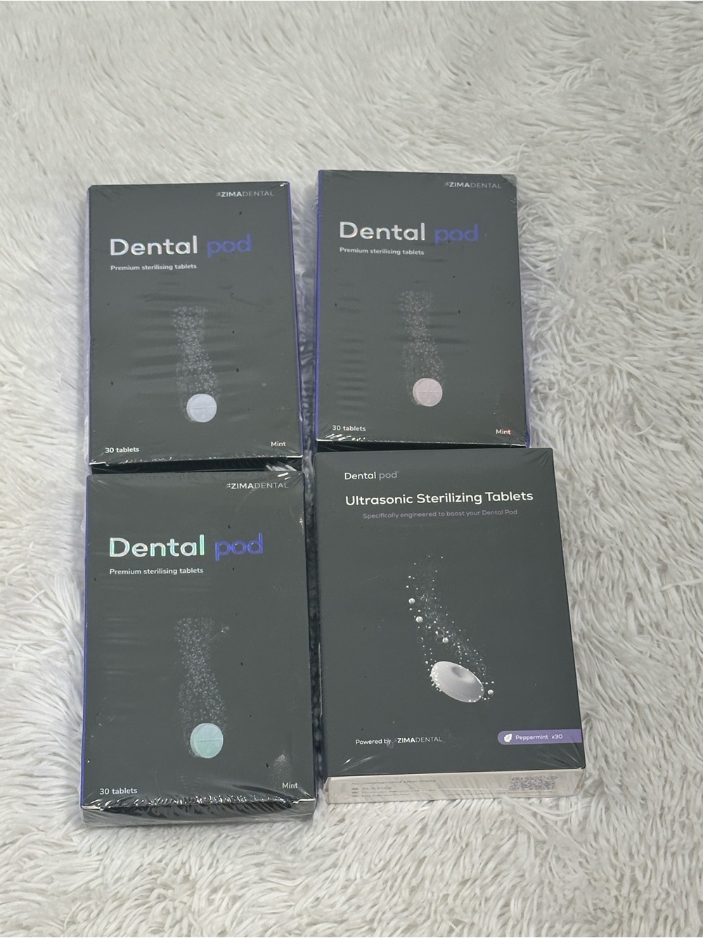 New! Bundle of 4, 30 count Dental Pods